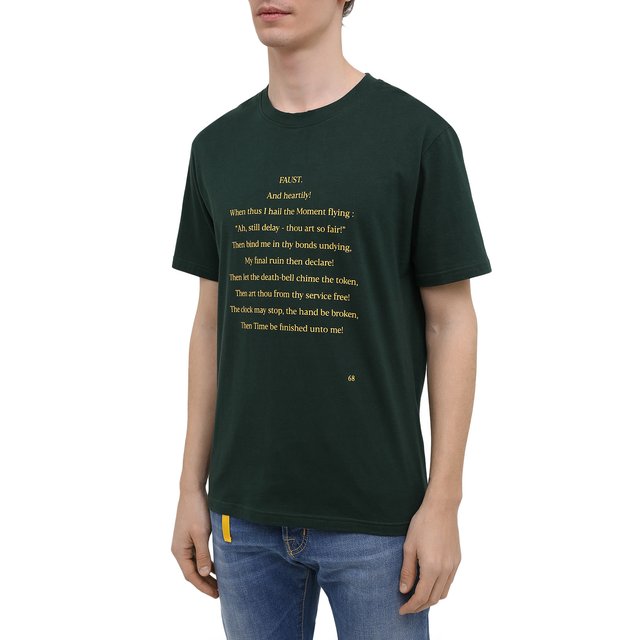 фото Хлопковая футболка tee library