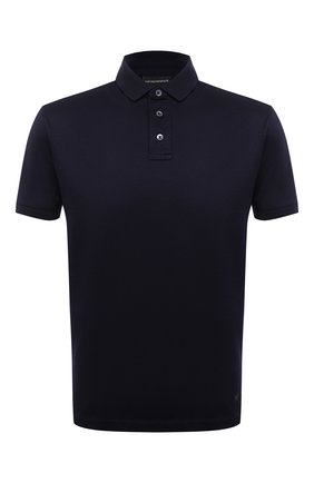 Мужское хлопковое поло EMPORIO ARMANI синего цвета по цене 12650 руб., арт. 3K1F99/1JUZZ | Фото 1 Мужское хлопковое поло EMPORIO ARMANI синего цвета, арт. 3K1F99/1JUZZ | Фото 1 (Рукава: Короткие; Материал внешний: Хлопок; Длина (для топов): Стандартные; Застежка: Пуговицы; Стили: Кэжуэл)
