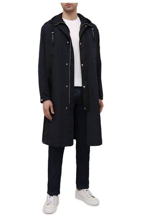 Мужская парка EMPORIO ARMANI темно-синего цвета по цене 58300 руб., арт. 3K1L98/1NZHZ | Фото 2 Мужская парка EMPORIO ARMANI темно-синего цвета, арт. 3K1L98/1NZHZ | Фото 2