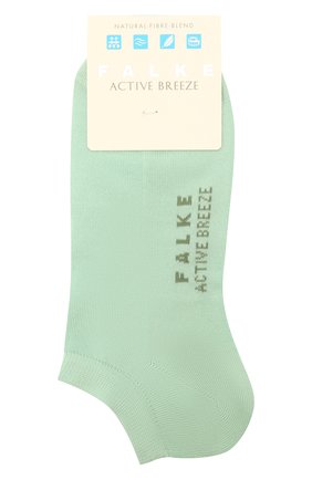 Женские носки active breeze FALKE светло-зеленого цвета по цене 1450 руб., арт. 46124 | Фото 1 Женские носки active breeze FALKE светло-зеленого цвета, арт. 46124 | Фото 1
