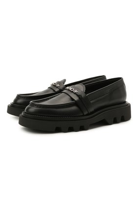 Женские кожаные лоферы elba GIVENCHY черного цвета по цене 62750 руб., арт. BE200XE0XV | Фото 1 Женские кожаные лоферы elba GIVENCHY черного цвета, арт. BE200XE0XV | Фото 1