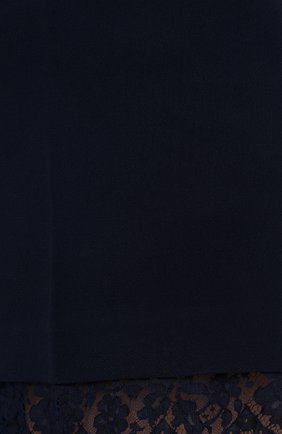 Женские шорты ERMANNO FIRENZE синего цвета, арт. D38ET PC06CRE | Фото 5 (Женское Кросс-КТ: Шорты-одежда; Длина Ж (юбки, платья, шорты): Мини; Материал внешний: Синтетический материал, Вискоза; Региональные ограничения белый список (Axapta Mercury): RU; Стили: Романтичный)