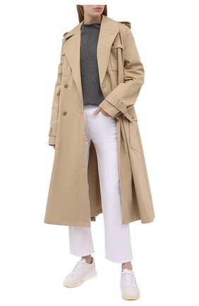 Женские текстильные кроссовки runner loop STELLA MCCARTNEY белого цвета по цене 35400 руб., арт. 800145/N0071 | Фото 2 Женские текстильные кроссовки runner loop STELLA MCCARTNEY белого цвета, арт. 800145/N0071 | Фото 2 (Материал внутренний: Текстиль; Материал внешний: Текстиль; Подошва: Платформа)
