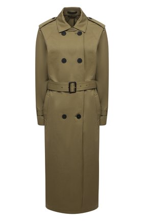 Женский хлопковый тренч WINDSOR хаки цвета по цене 79950 руб., арт. 52 DM508 10011408 | Фото 1 Женский хлопковый тренч WINDSOR хаки цвета, арт. 52 DM508 10011408 | Фото 1