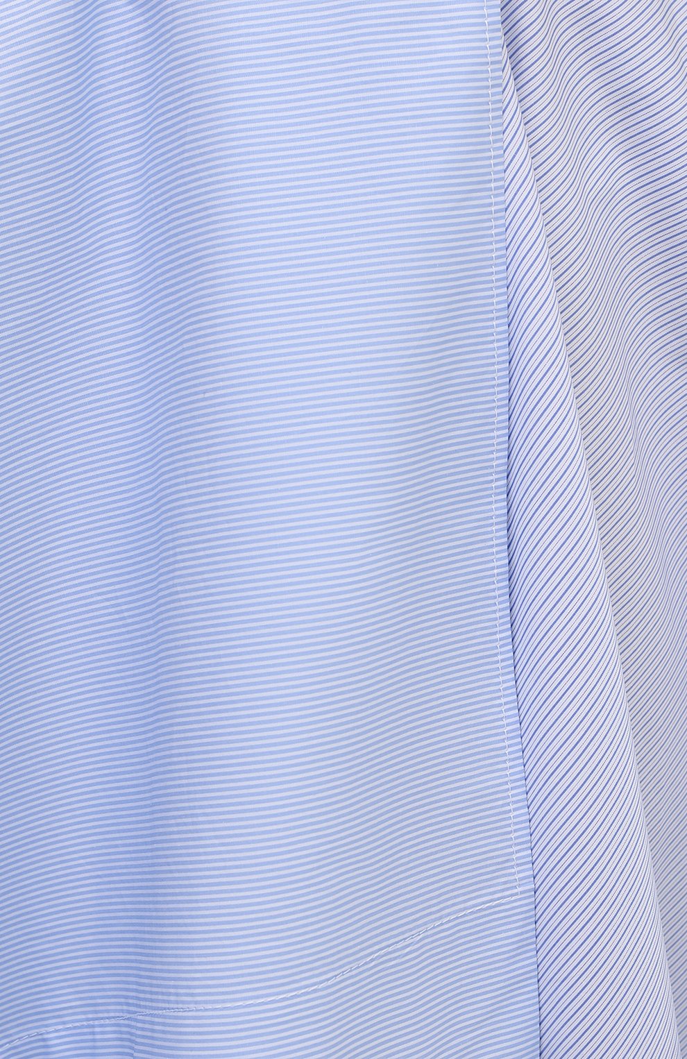 Женская хлопковая юбка LOEWE голубого цвета, арт. S540Y08X25 | Фото 5 (Региональные ограничения белый список (Axapta Mercury): RU; Женское Кросс-КТ: Юбка-одежда; Материал внешний: Хлопок; Длина Ж (юбки, платья, шорты): Миди, Макси; Стили: Романтичный)