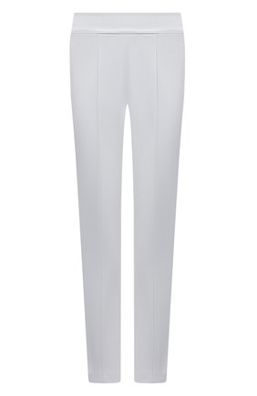 Женские брюки из вискозы EMPORIO ARMANI голубого цвета по цене 30900 руб., арт. 3K2P7A/2JQIZ | Фото 1 Женские брюки из вискозы EMPORIO ARMANI голубого цвета, арт. 3K2P7A/2JQIZ | Фото 1