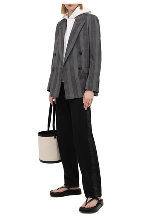 Женский худи из вискозы EMPORIO ARMANI белого цвета по цене 26800 руб., арт. 3K2M7K/2JQJZ | Фото 2 Женский худи из вискозы EMPORIO ARMANI белого цвета, арт. 3K2M7K/2JQJZ | Фото 2