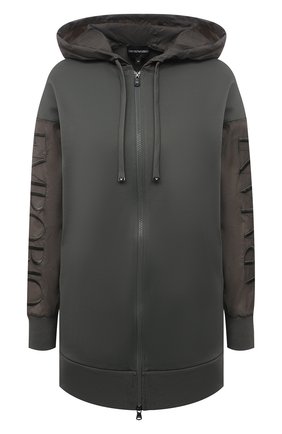 Женский толстовка EMPORIO ARMANI хаки цвета по цене 30900 руб., арт. 3K2M6I/2JXTZ | Фото 1 Женский толстовка EMPORIO ARMANI хаки цвета, арт. 3K2M6I/2JXTZ | Фото 1