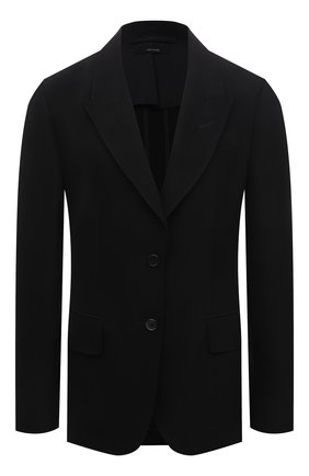 Женский жакет TOM FORD черного цвета по цене 187000 руб., арт. GI2808-FAX185 | Фото 1 Женский жакет TOM FORD черного цвета, арт. GI2808-FAX185 | Фото 1