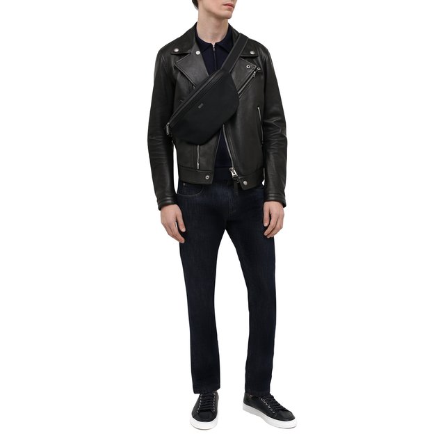 фото Текстильная поясная сумка boss