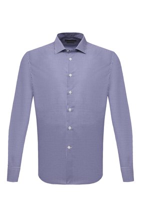 Мужская хлопковая сорочка CORNELIANI синего цвета по цене 22500 руб., арт. 87P010-1111269/00 | Фото 1 Мужская хлопковая сорочка CORNELIANI синего цвета, арт. 87P010-1111269/00 | Фото 1