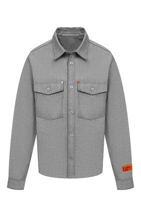 Мужская джинсовая рубашка HERON PRESTON серого цвета по цене 35400 руб., арт. HMYD007S21DEN0024700 | Фото 1 Мужская джинсовая рубашка HERON PRESTON серого цвета, арт. HMYD007S21DEN0024700 | Фото 1 (Материал внешний: Хлопок; Рукава: Длинные; Длина (для топов): Стандартные; Случай: Повседневный; Кросс-КТ: Деним; Стили: Гранж; Манжеты: На пуговицах; Воротник: Кент; Принт: Однотонные)