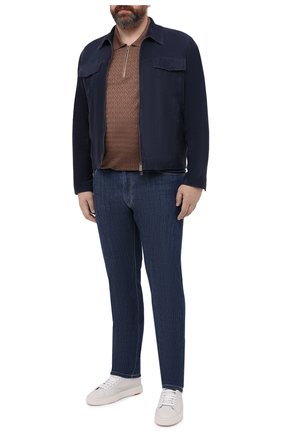 Мужские джинсы CORTIGIANI синего цвета по цене 45650 руб., арт. 113512/S500/0000/3130/60-70 | Фото 2 Мужские джинсы CORTIGIANI синего цвета, арт. 113512/S500/0000/3130/60-70 | Фото 2