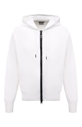 Мужской толстовка TOM FORD белого цвета по цене 158500 руб., арт. BWY22/TFK154 | Фото 1 Мужской толстовка TOM FORD белого цвета, арт. BWY22/TFK154 | Фото 1