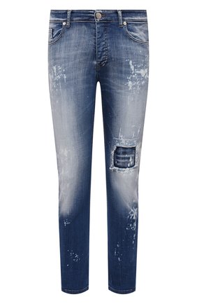 Мужские джинсы PREMIUM MOOD DENIM SUPERIOR синего цвета по цене 19950 руб., арт. S21 03527/BARRET | Фото 1 Мужские джинсы PREMIUM MOOD DENIM SUPERIOR синего цвета, арт. S21 03527/BARRET | Фото 1