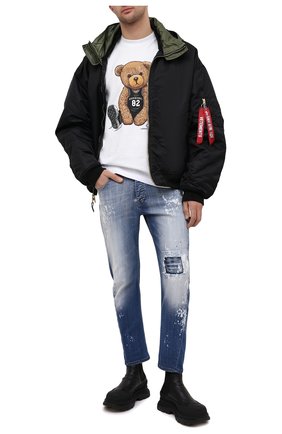 Мужские джинсы PREMIUM MOOD DENIM SUPERIOR синего цвета по цене 19950 руб., арт. S21 03527/BARRET | Фото 2 Мужские джинсы PREMIUM MOOD DENIM SUPERIOR синего цвета, арт. S21 03527/BARRET | Фото 2