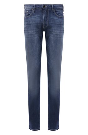 Мужские джинсы EMPORIO ARMANI синего цвета по цене 19450 руб., арт. 3K1J06/1D5QZ | Фото 1 Мужские джинсы EMPORIO ARMANI синего цвета, арт. 3K1J06/1D5QZ | Фото 1