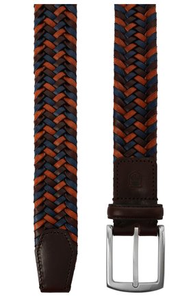 Мужской кожаный ремень CORNELIANI темно-коричневого цвета по цене 17850 руб., арт. 87V357-1120801/00 | Фото 2 Мужской кожаный ремень CORNELIANI темно-коричневого цвета, арт. 87V357-1120801/00 | Фото 2