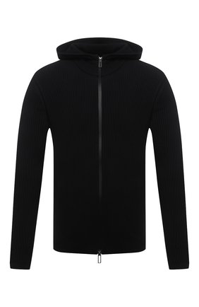 Мужской хлопковый кардиган EMPORIO ARMANI черного цвета по цене 25450 руб., арт. 3K1MXG/1MLZZ | Фото 1 Мужской хлопковый кардиган EMPORIO ARMANI черного цвета, арт. 3K1MXG/1MLZZ | Фото 1
