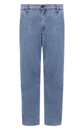 Мужские джинсы GIORGIO ARMANI голубого цвета по цене 58950 руб., арт. 3KSP61/SD0TZ | Фото 1 Мужские джинсы GIORGIO ARMANI голубого цвета, арт. 3KSP61/SD0TZ | Фото 1