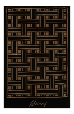 Мужские хлопковое полотенце BRIONI коричневого цвета, арт. NT100L/P0038 | Фото 3 (Материал: Текстиль, Хлопок; Региональные ограничения белый список (Axapta Mercury): RU)