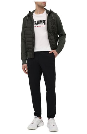 Мужская хлопковая футболка PARAJUMPERS белого цвета по цене 7365 руб., арт. TS03/WALD0 TEE | Фото 2 Мужская хлопковая футболка PARAJUMPERS белого цвета, арт. TS03/WALD0 TEE | Фото 2
