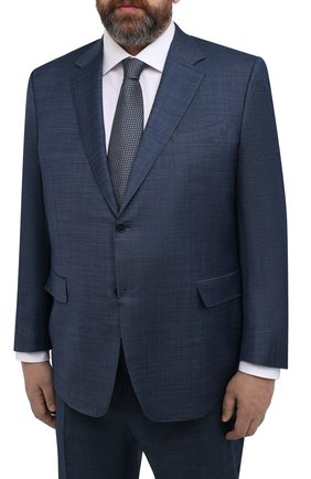 Мужской шерстяной костюм CANALI синего цвета по цене 156500 руб., арт. 21280/10/AA02524/60-64 | Фото 2 Мужской шерстяной костюм CANALI синего цвета, арт. 21280/10/AA02524/60-64 | Фото 2