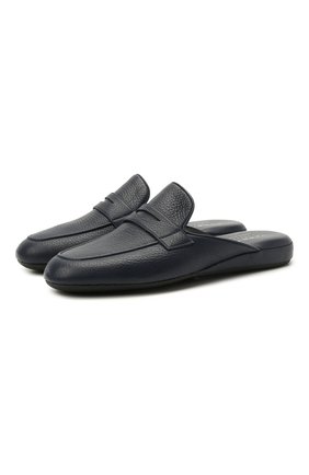 Мужского кожаные домашние туфли HARRYS OF LONDON синего цвета по цене 22550 руб., арт. 353/406 | Фото 1 Мужского кожаные домашние туфли HARRYS OF LONDON синего цвета, арт. 353/406 | Фото 1