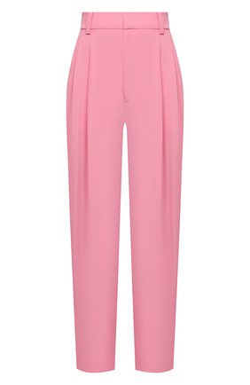 Женские шелковые брюки EMILIO PUCCI светло-розового цвета по цене 67850 руб., арт. 1ERT02/1E665 | Фото 1 Женские шелковые брюки EMILIO PUCCI светло-розового цвета, арт. 1ERT02/1E665 | Фото 1