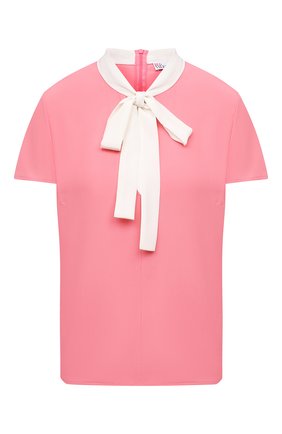 Женская блузка REDVALENTINO розового цвета по цене 23850 руб., арт. VR0AAC45/5SM | Фото 1 Женская блузка REDVALENTINO розового цвета, арт. VR0AAC45/5SM | Фото 1