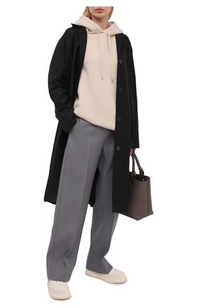 Женский кашемировое худи LOEWE бежевого цвета по цене 215000 руб., арт. S540Y14K42 | Фото 2 Женский кашемировое худи LOEWE бежевого цвета, арт. S540Y14K42 | Фото 2 (Рукава: Длинные; Материал внешний: Шерсть, Кашемир; Длина (для топов): Удлиненные; Стили: Спорт-шик; Женское Кросс-КТ: Худи-одежда, худи-трикотаж; Региональные ограничения белый список (Axapta Mercury): RU)