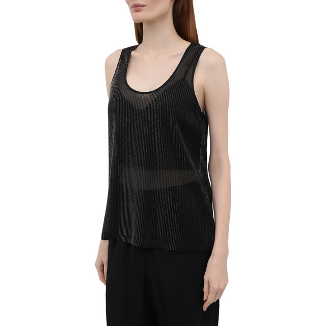 фото Топ из вискозы emporio armani