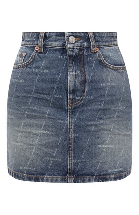 Женская джинсовая юбка BALENCIAGA синего цвета по цене 55950 руб., арт. 641518/TJW53 | Фото 1 Женская джинсовая юбка BALENCIAGA синего цвета, арт. 641518/TJW53 | Фото 1