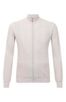 Мужской хлопковый кардиган CORNELIANI белого цвета по цене 45300 руб., арт. 87M509-1125116/00 | Фото 1 Мужской хлопковый кардиган CORNELIANI белого цвета, арт. 87M509-1125116/00 | Фото 1