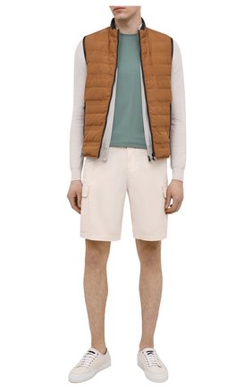 Мужской хлопковый кардиган CORNELIANI белого цвета по цене 45300 руб., арт. 87M509-1125116/00 | Фото 2 Мужской хлопковый кардиган CORNELIANI белого цвета, арт. 87M509-1125116/00 | Фото 2