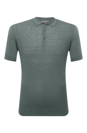 Мужское льняное поло CORNELIANI хаки цвета по цене 38000 руб., арт. 87M572-1125146/00 | Фото 1 Мужское льняное поло CORNELIANI хаки цвета, арт. 87M572-1125146/00 | Фото 1
