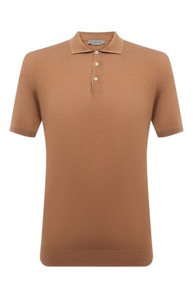 Мужское хлопковое поло CORNELIANI коричневого цвета по цене 38000 руб., арт. 87M582-1125136/00 | Фото 1 Мужское хлопковое поло CORNELIANI коричневого цвета, арт. 87M582-1125136/00 | Фото 1