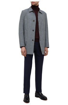 Мужской двусторонний плащ CORNELIANI темно-синего цвета по цене 93600 руб., арт. 8735R9-1120195/00 | Фото 2 Мужской двусторонний плащ CORNELIANI темно-синего цвета, арт. 8735R9-1120195/00 | Фото 2