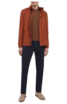 Мужская куртка CORNELIANI коричневого цвета по цене 64950 руб., арт. 87L5Q1-1120148/00 | Фото 2 Мужская куртка CORNELIANI коричневого цвета, арт. 87L5Q1-1120148/00 | Фото 2