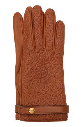 Женские кожаные перчатки BURBERRY коричневого цвета по цене 32900 руб., арт. 8024984 | Фото 1 Женские кожаные перчатки BURBERRY коричневого цвета, арт. 8024984 | Фото 1