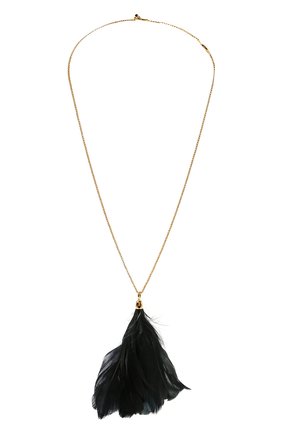 Женское кулон на цепочке JIL SANDER черного цвета по цене 31700 руб., арт. JSWS831135/WSS80053 | Фото 1 Женское кулон на цепочке JIL SANDER черного цвета, арт. JSWS831135/WSS80053 | Фото 1