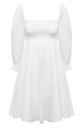 Женское хлопковое платье FAITHFULL THE BRAND белого цвета по цене 25150 руб., арт. FF1720-WHT | Фото 1 Женское хлопковое платье FAITHFULL THE BRAND белого цвета, арт. FF1720-WHT | Фото 1