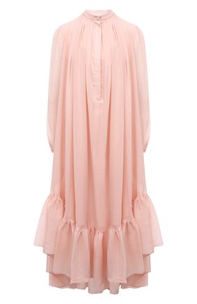 Женское хлопковое платье ALEXANDER MCQUEEN светло-розового цвета по цене 209500 руб., арт. 657429/QAAAZ | Фото 1 Женское хлопковое платье ALEXANDER MCQUEEN светло-розового цвета, арт. 657429/QAAAZ | Фото 1