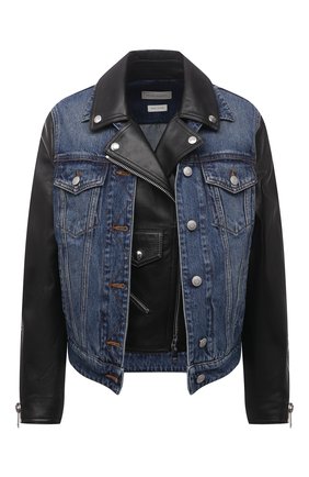 Женская кожаная куртка ALEXANDER MCQUEEN черного цвета по цене 294000 руб., арт. 659836/Q5AGD | Фото 1 Женская кожаная куртка ALEXANDER MCQUEEN черного цвета, арт. 659836/Q5AGD | Фото 1