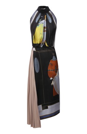 Женское шелковое платье LANVIN разноцветного цвета по цене 243000 руб., арт. RW-DR337I-4844-P21 | Фото 1 Женское шелковое платье LANVIN разноцветного цвета, арт. RW-DR337I-4844-P21 | Фото 1