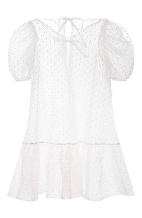Детское платье DESIGNERS CAT белого цвета по цене 29150 руб., арт. 100000K01000752/4A-8A | Фото 2 Детское платье DESIGNERS CAT белого цвета, арт. 100000K01000752/4A-8A | Фото 2