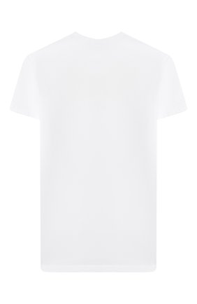 Детская хлопковая футболка DSQUARED2 белого цвета по цене 8995 руб., арт. DQ0158-D00MQ | Фото 2 Детская хлопковая футболка DSQUARED2 белого цвета, арт. DQ0158-D00MQ | Фото 2