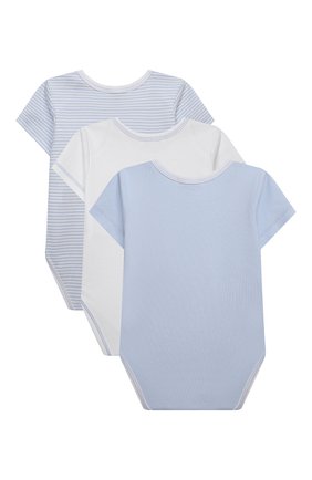 Детское комплект из трех боди KISSY KISSY голубого цвета по цене 5995 руб., арт. 38483 | Фото 2 Детское комплект из трех боди KISSY KISSY голубого цвета, арт. 38483 | Фото 2