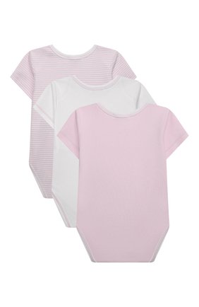 Детское комплект из трех боди KISSY KISSY розового цвета по цене 5995 руб., арт. 38483 | Фото 2 Детское комплект из трех боди KISSY KISSY розового цвета, арт. 38483 | Фото 2