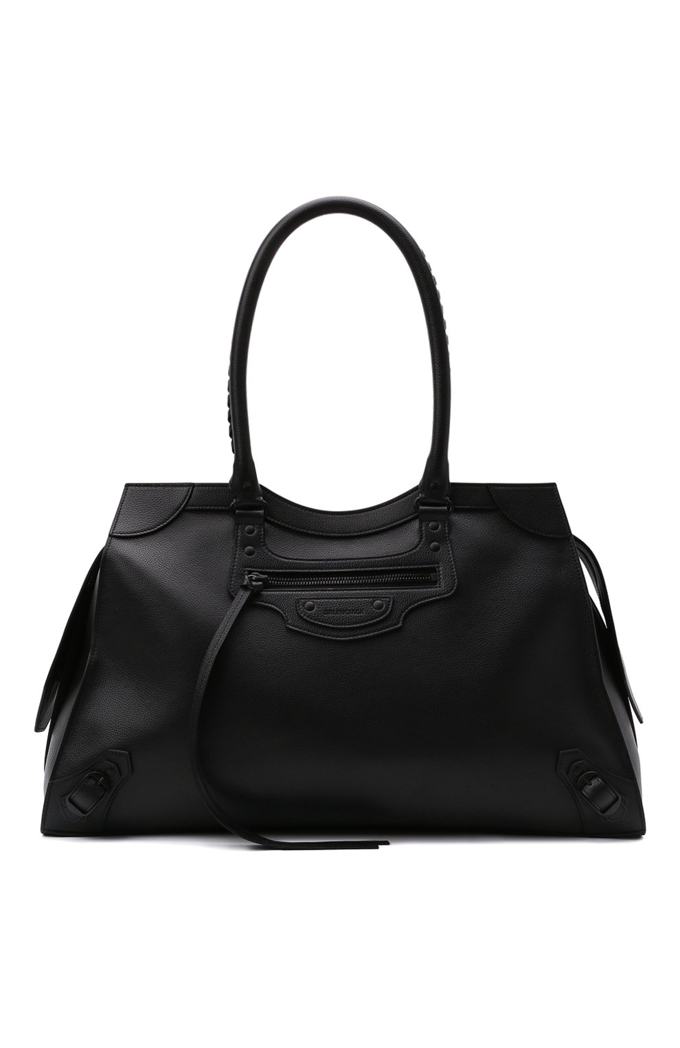Женская сумка neo classic BALENCIAGA черного цвета, арт. 638531/15Y47 | Фото 1 (Сумки-технические: Сумки top-handle; Материал: Натуральная кожа; Размер: large)